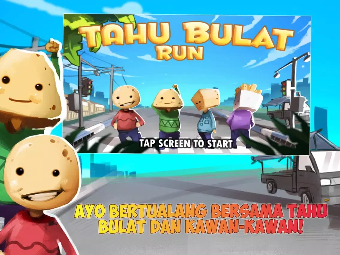 Screenshot di Tahu Bulat Fever Dash iPad 