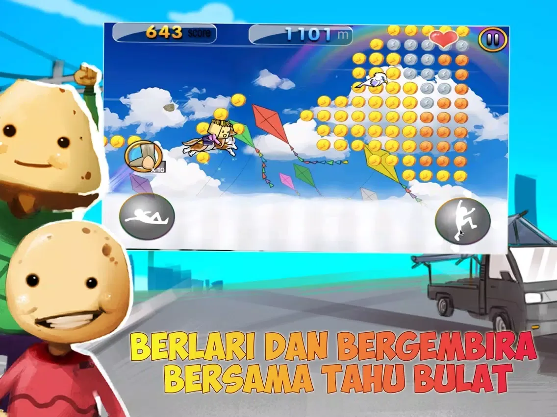 Screenshot di Tahu Bulat Fever Dash iPad 