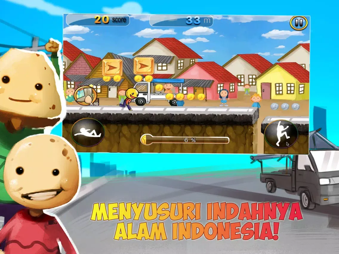 Screenshot di Tahu Bulat Fever Dash iPad 