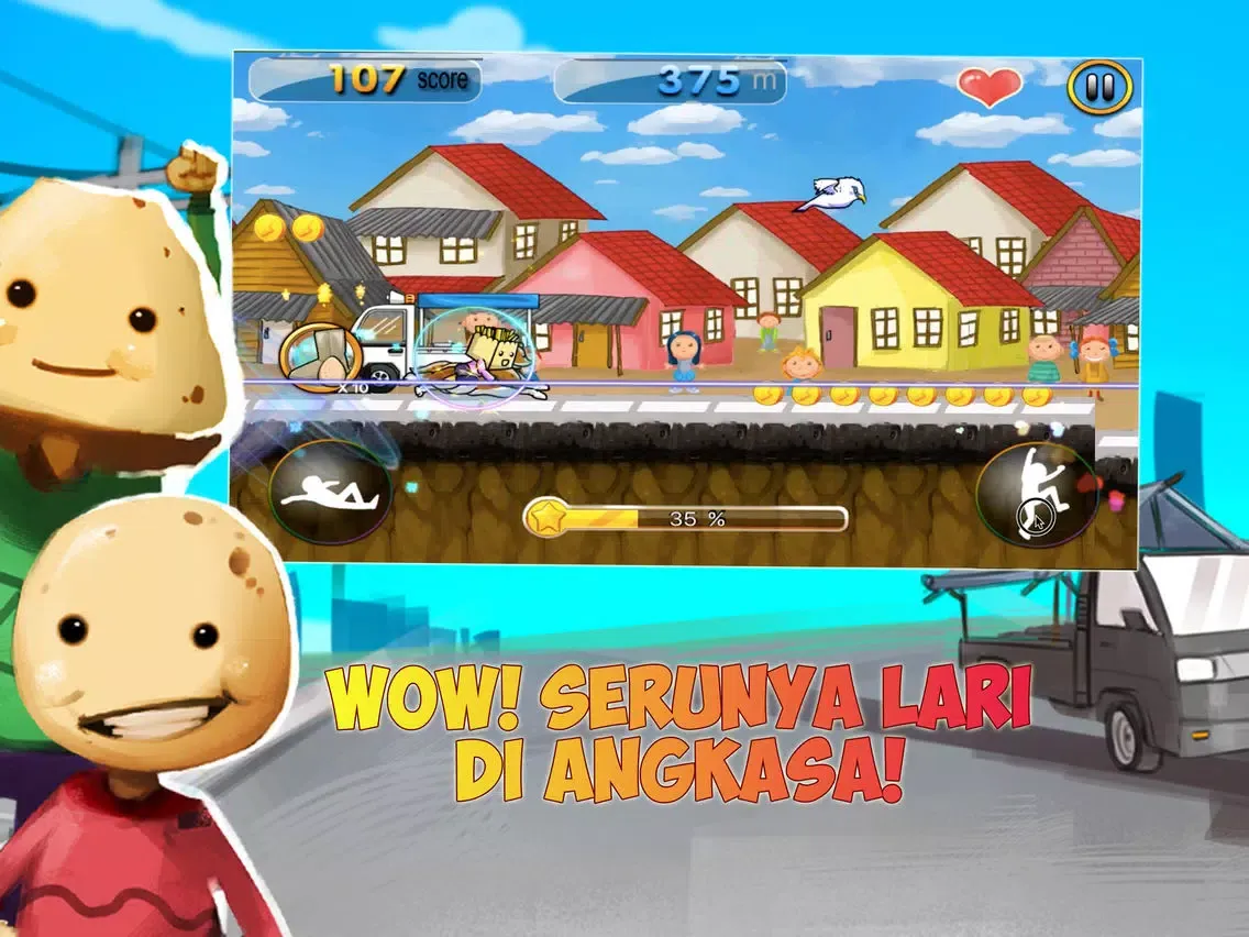 Screenshot di Tahu Bulat Fever Dash iPad 