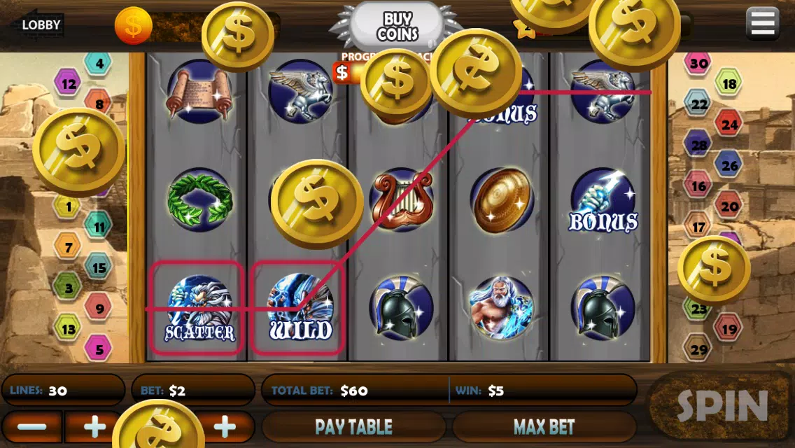 Vegas Empire Party Win Slots Screenshots