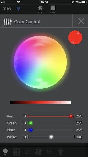 TIS automation smart control+ Screenshots
