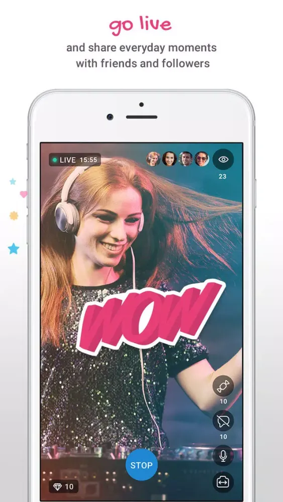 Capturas de tela do Streamago - Live Broadcasting