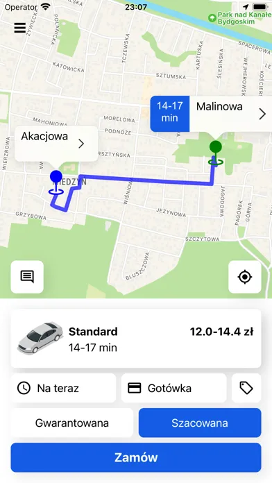 Express Taxi Bydgoszcz سکرین شاٹس