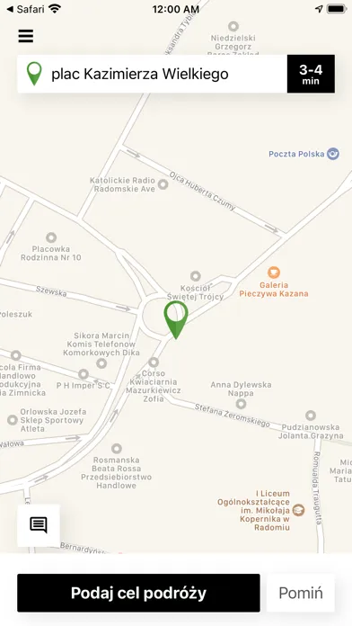 Capturas de pantalla de MPT Taxi Radom