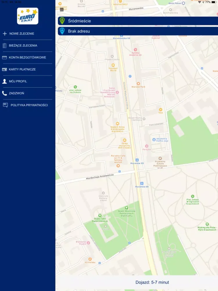 تصاویر Euro Taxi iPad 