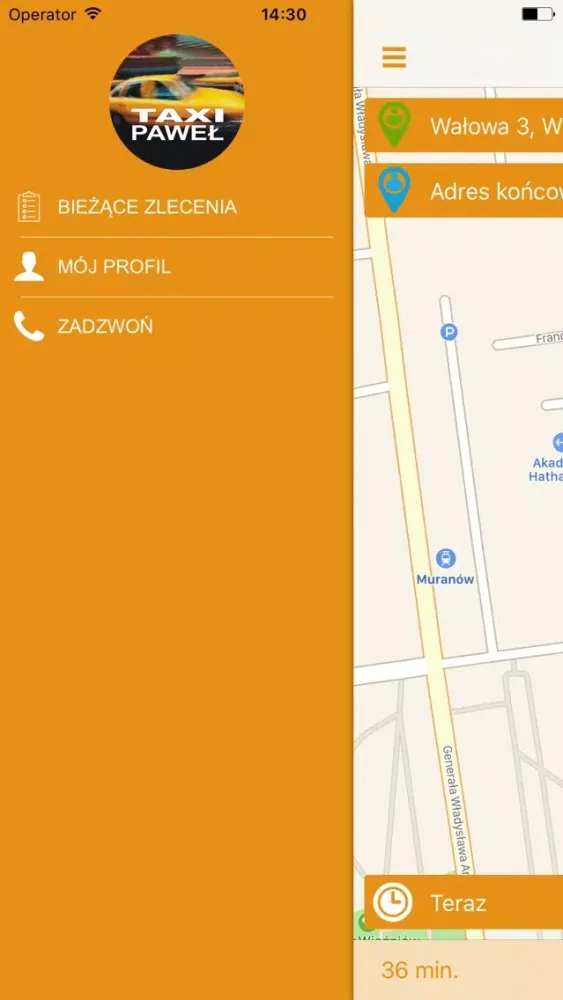 Скриншоты Taxi Paweł