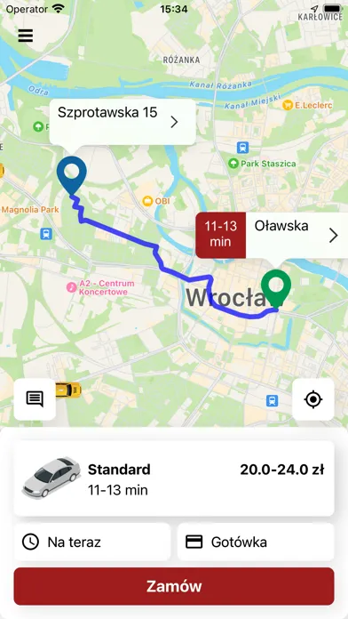 Radio Taxi Serc Wrocław Screenshots