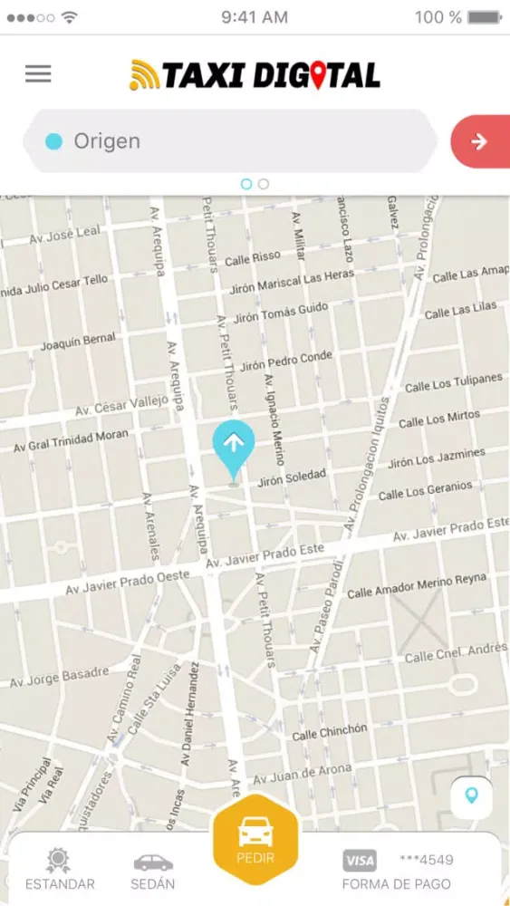 Taxi Digital Huancayo應用截圖