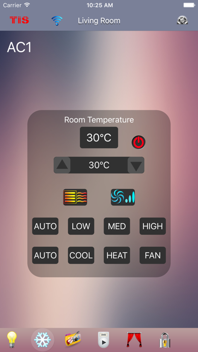 Capturas de tela do Tis automation smart control