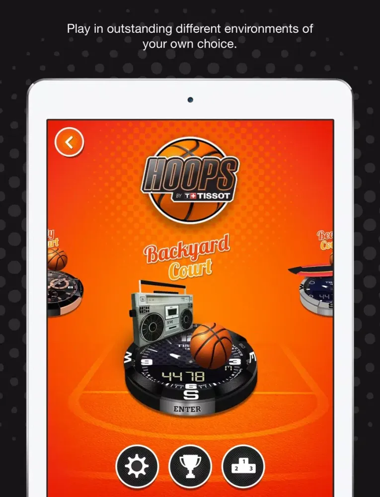 صور Hoops by Tissot iPad 