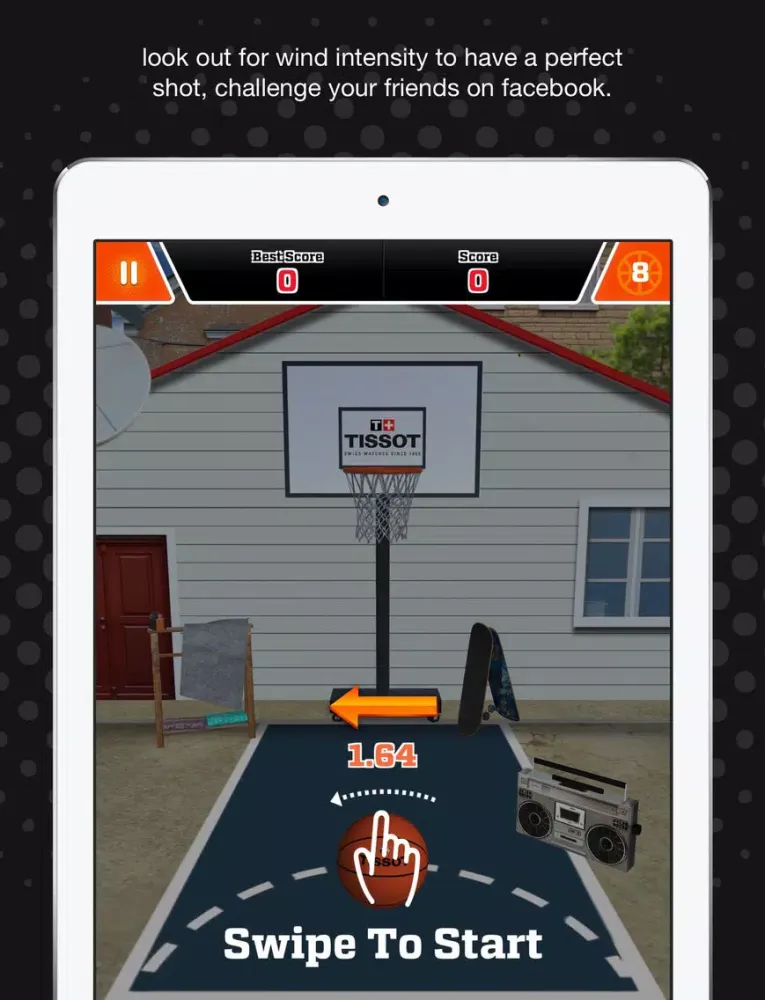 صور Hoops by Tissot iPad 