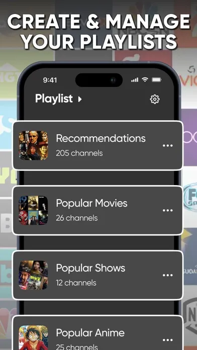ภาพหน้าจอของ IPTV Smarters Player - TV PRO