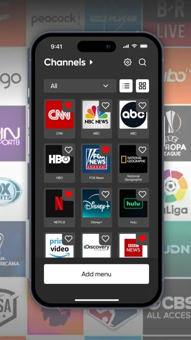 ภาพหน้าจอของ IPTV Smarters Player - TV PRO
