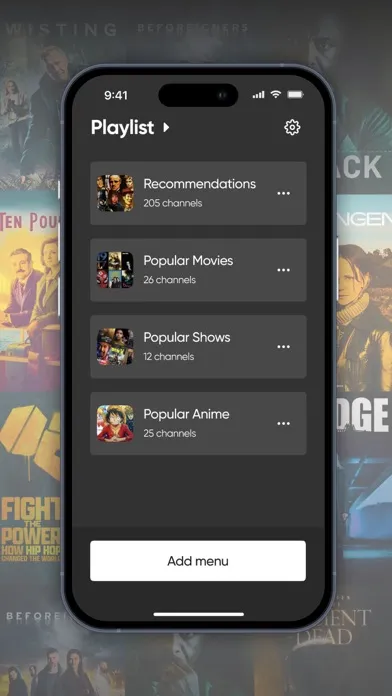 ภาพหน้าจอของ IPTV Smarters Player - TV PRO