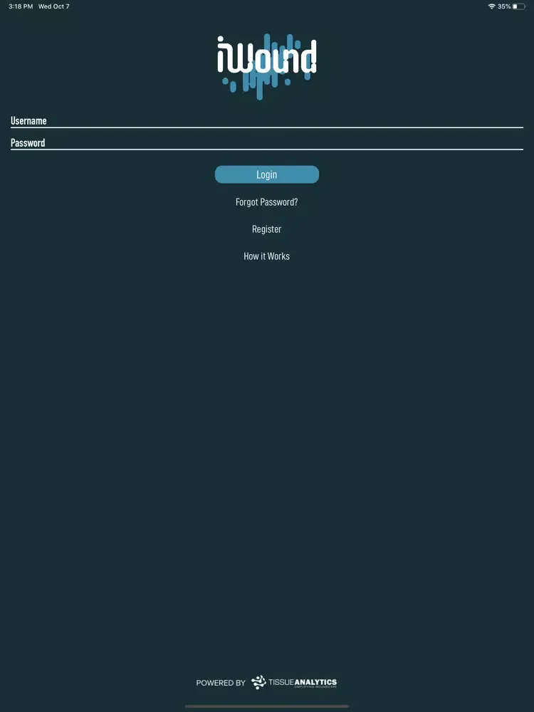 iWound Care iPad  Screenshots