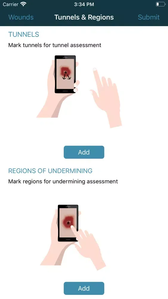 iWound Care Screenshots
