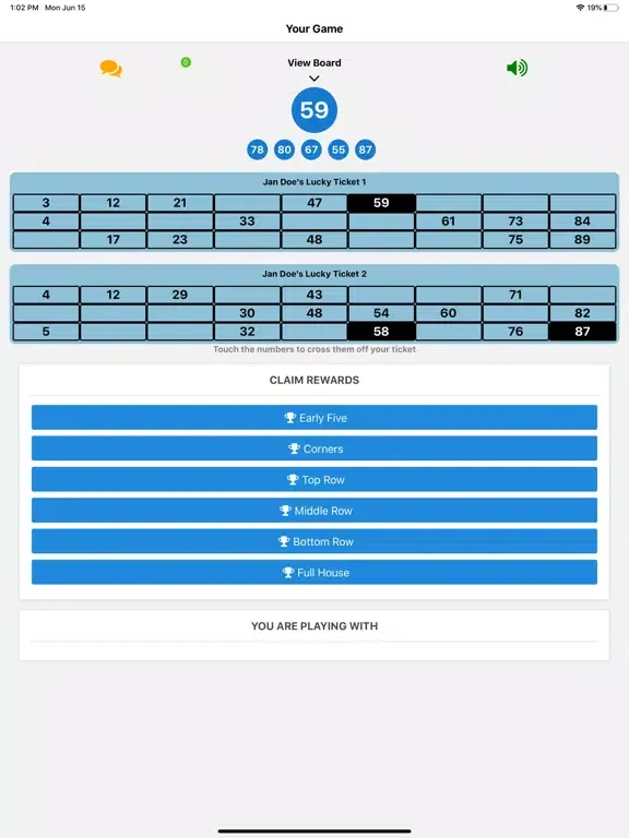 Tambola Multiplayer iPad 应用截图