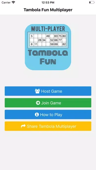 Tambola Multiplayer应用截图
