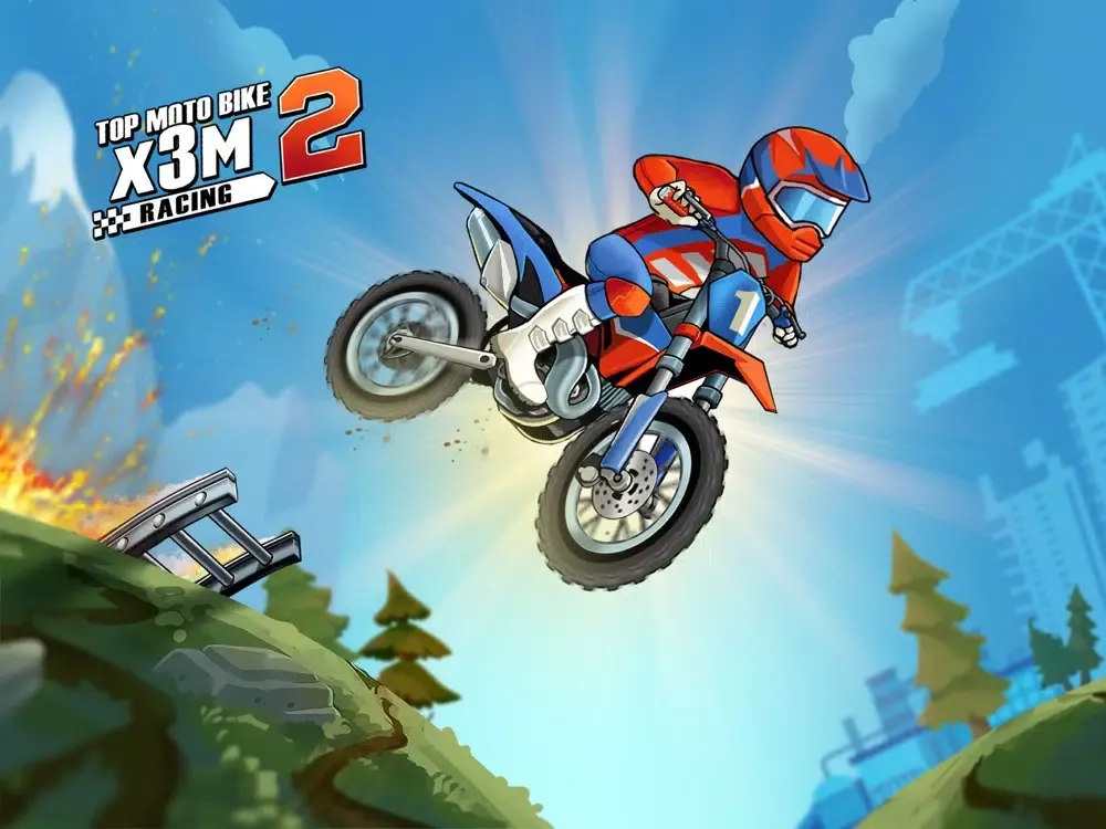 Top Moto Bike: Offroad Racing iPad  স্ক্রিনশট
