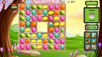Easter Eggs (Match Three Game) 스크린샷