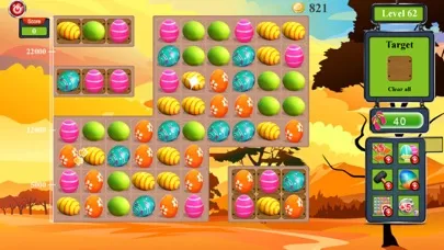Easter Eggs (Match Three Game) 스크린샷
