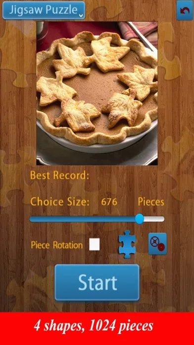 Tangkapan layar Dessert Jigsaw Puzzles
