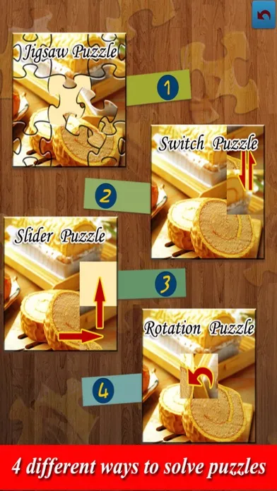 Tangkapan layar Dessert Jigsaw Puzzles