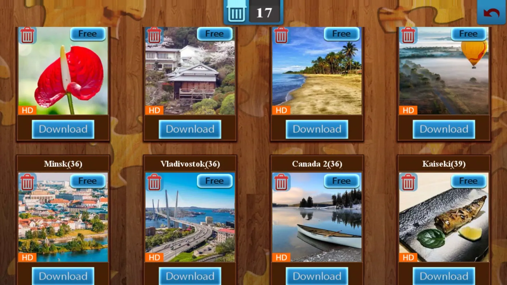 Jigsaw Puzzles - Landscape 스크린샷