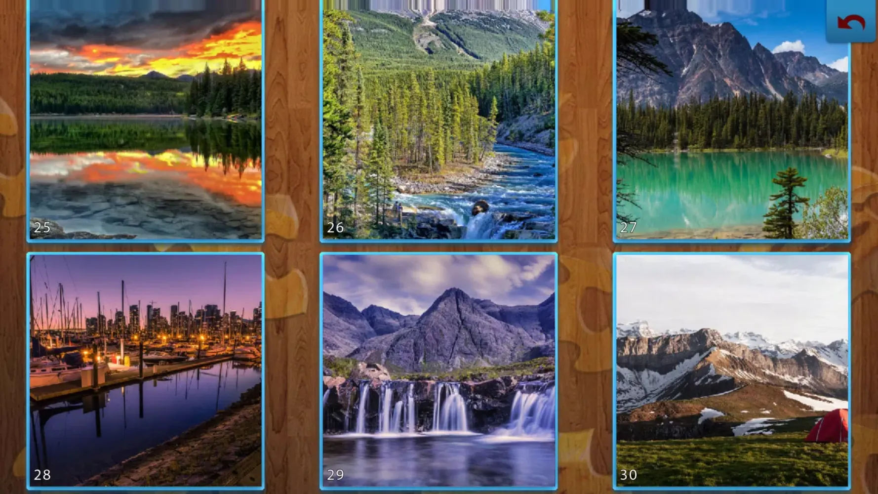 Jigsaw Puzzles - Landscape 스크린샷