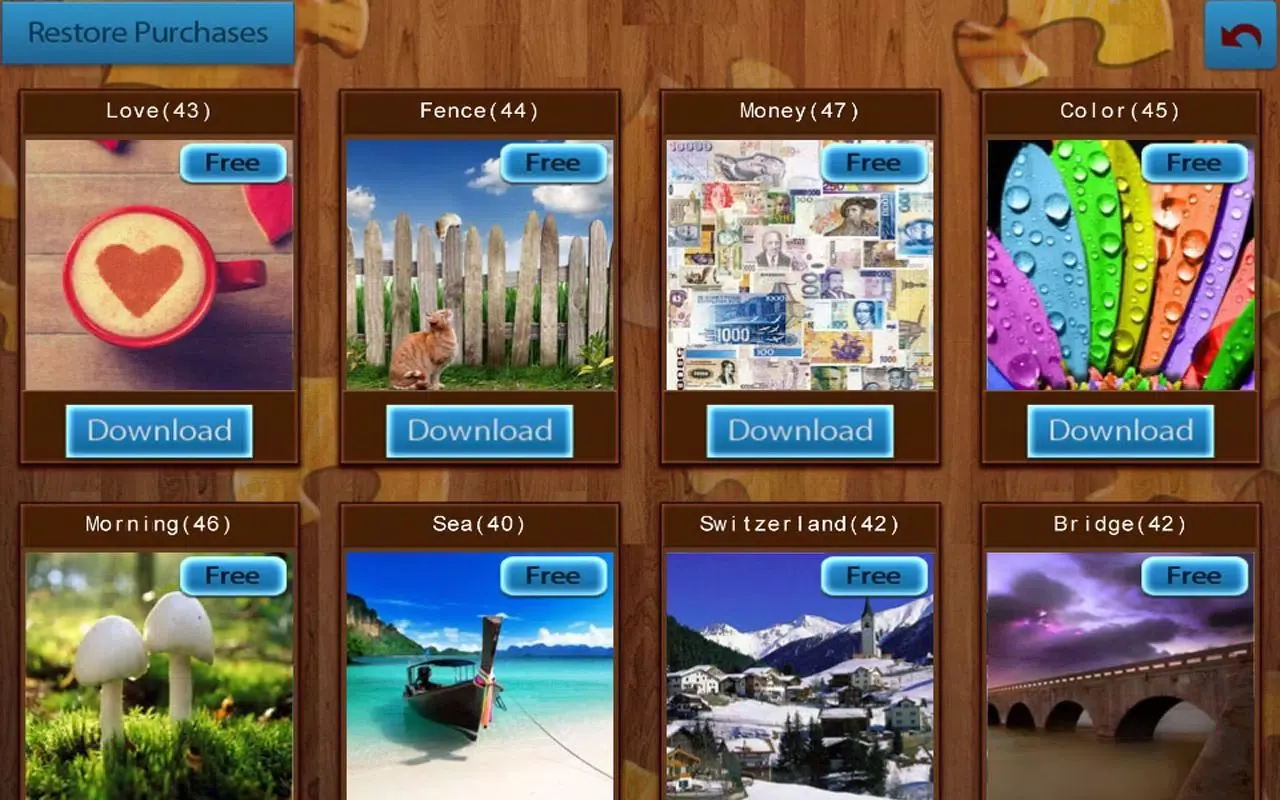 Jigsaw Puzzles - Landscape 스크린샷