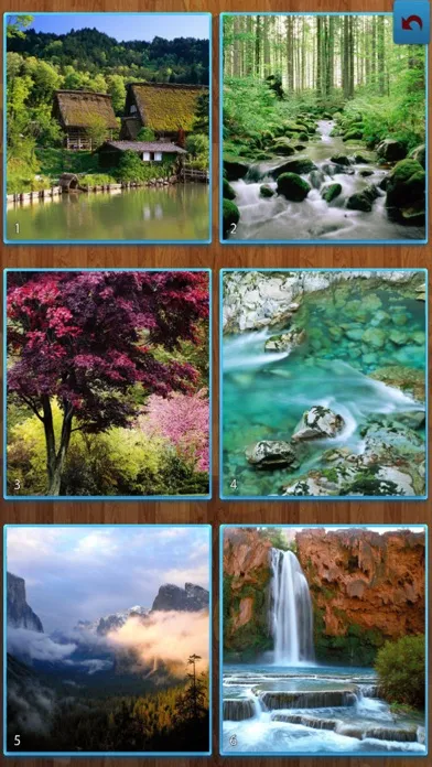 Landscape Jigsaw Puzzles 4 In1 स्क्रीनशॉट