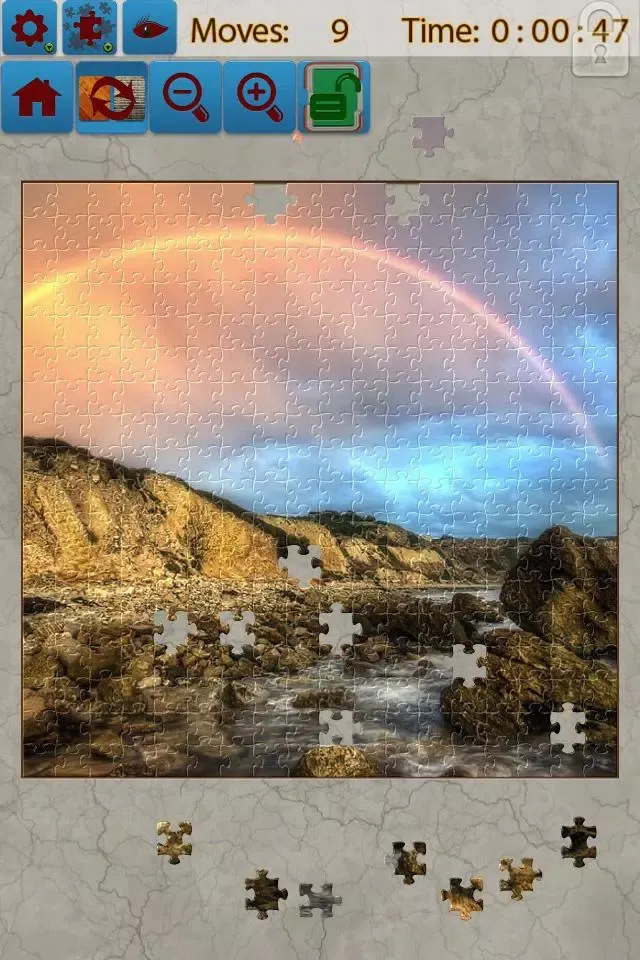 Rainbow Jigsaw Puzzle应用截图