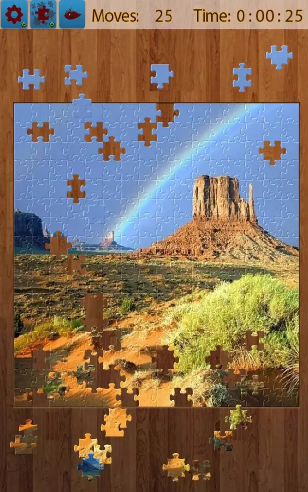 Rainbow Jigsaw Puzzle应用截图