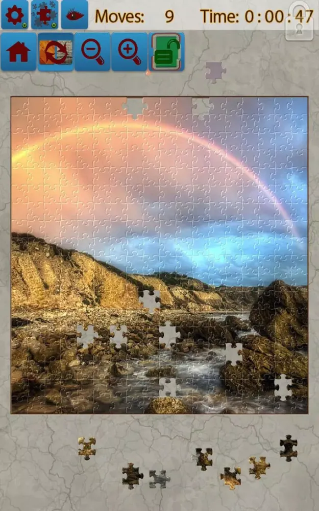 Rainbow Jigsaw Puzzle应用截图