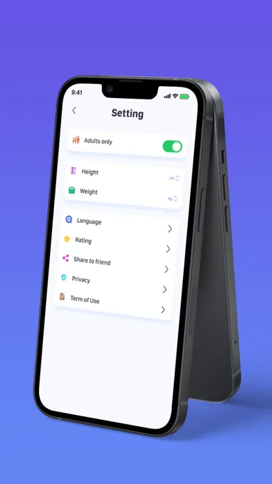 BMI Calculator - HealthTracker سکرین شاٹس