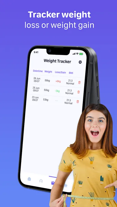 BMI Calculator - HealthTracker سکرین شاٹس