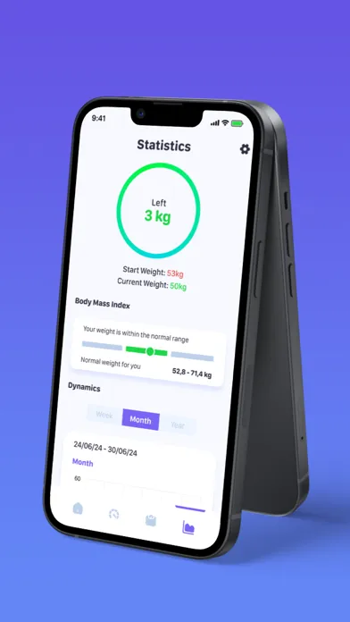 BMI Calculator - HealthTracker سکرین شاٹس
