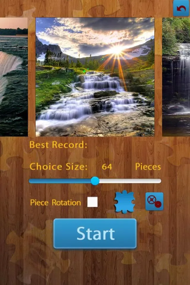 Capturas de pantalla de Waterfall Jigsaw Puzzles