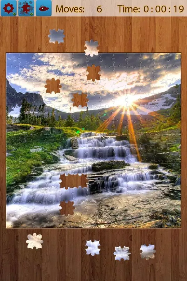 Capturas de pantalla de Waterfall Jigsaw Puzzles