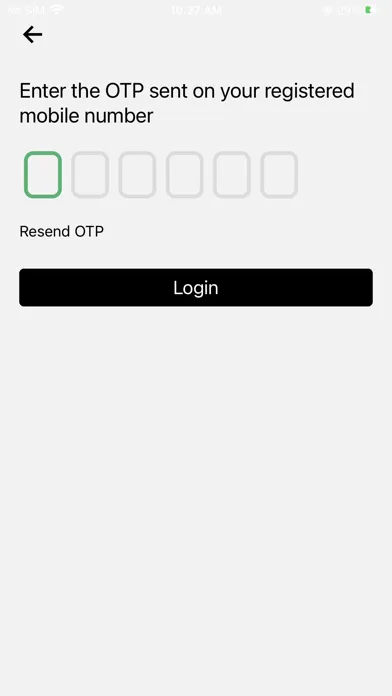 Warranty Registration Screenshots