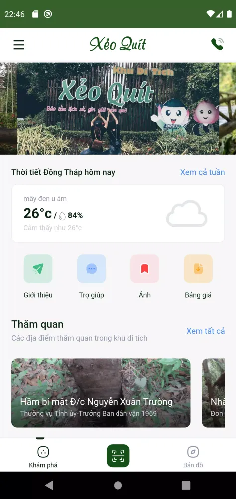 Screenshot di Khu di tích Xẻo Quít