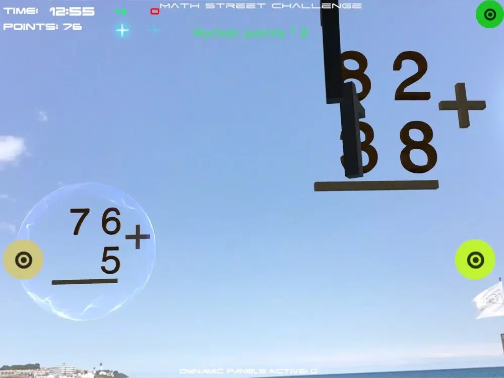 Capturas de pantalla de Math Street Challenge AR iPad 