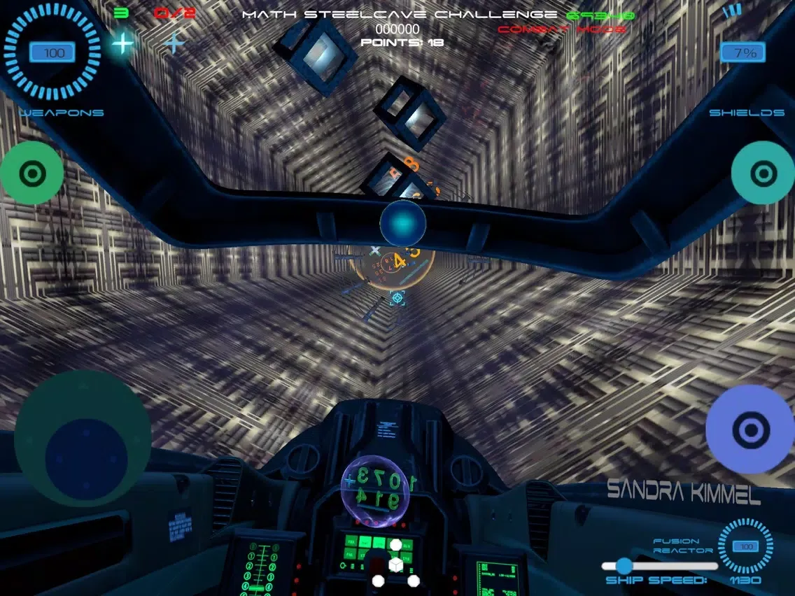 Math SteelCave Challenge iPad  スクリーンショット