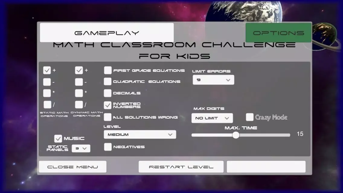 Math SteelCave Challenge スクリーンショット