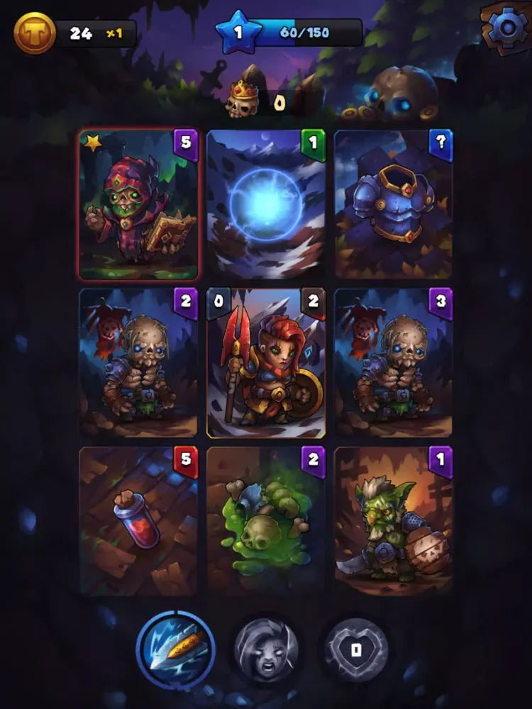 Tangkapan skrin Cards Keeper! iPad 