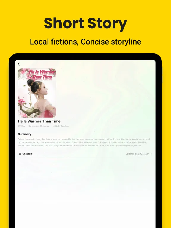 Zrzuty ekranu Storia - Romantic Stories iPad 