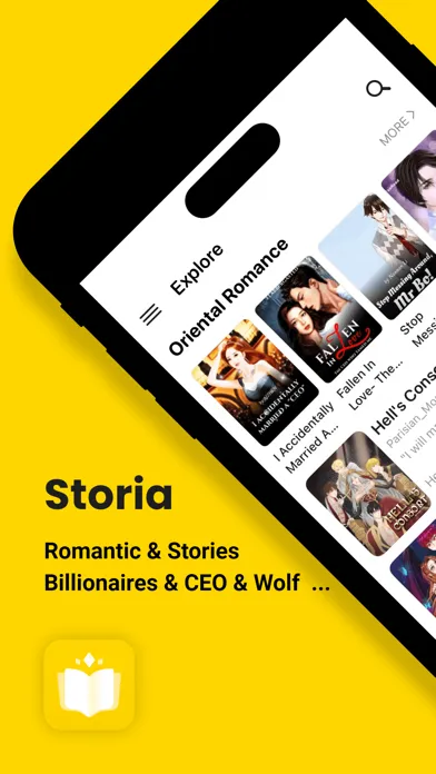 Zrzuty ekranu Storia - Romantic Stories