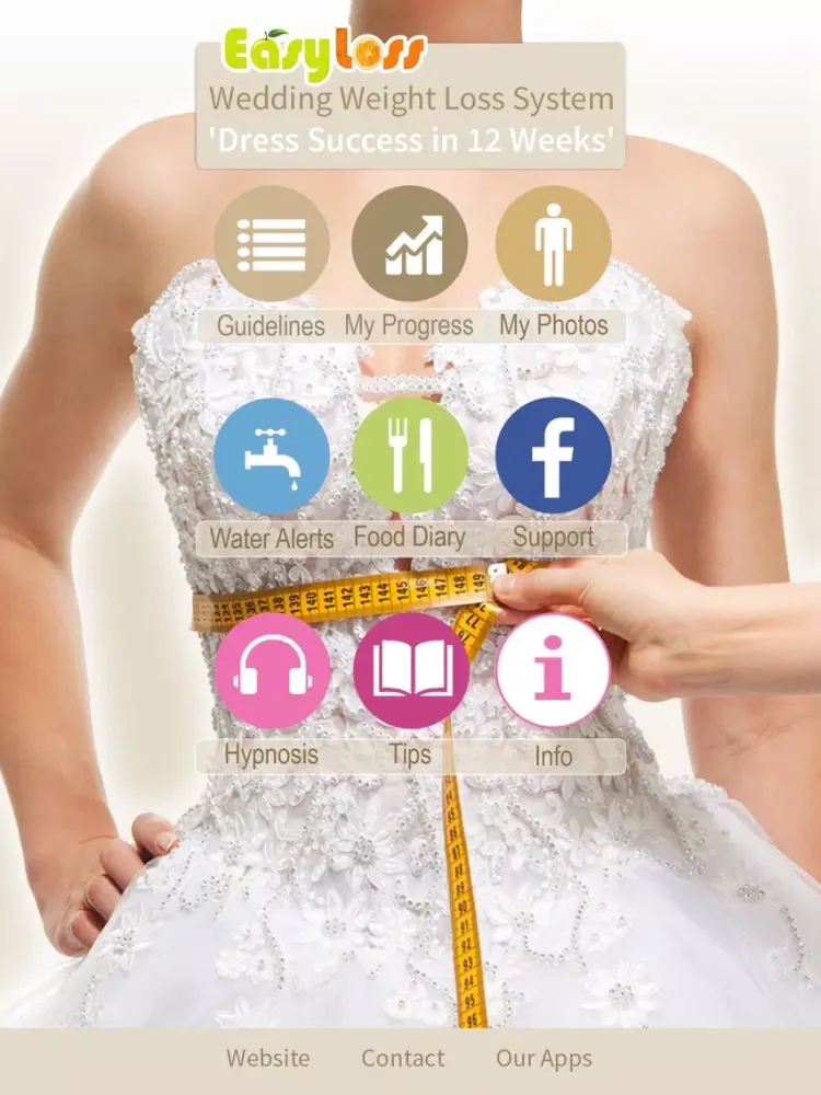 ภาพหน้าจอของ Wedding Weight Loss Hypnosis - Lose Weight Fast for Your Wedding Day! iPad 