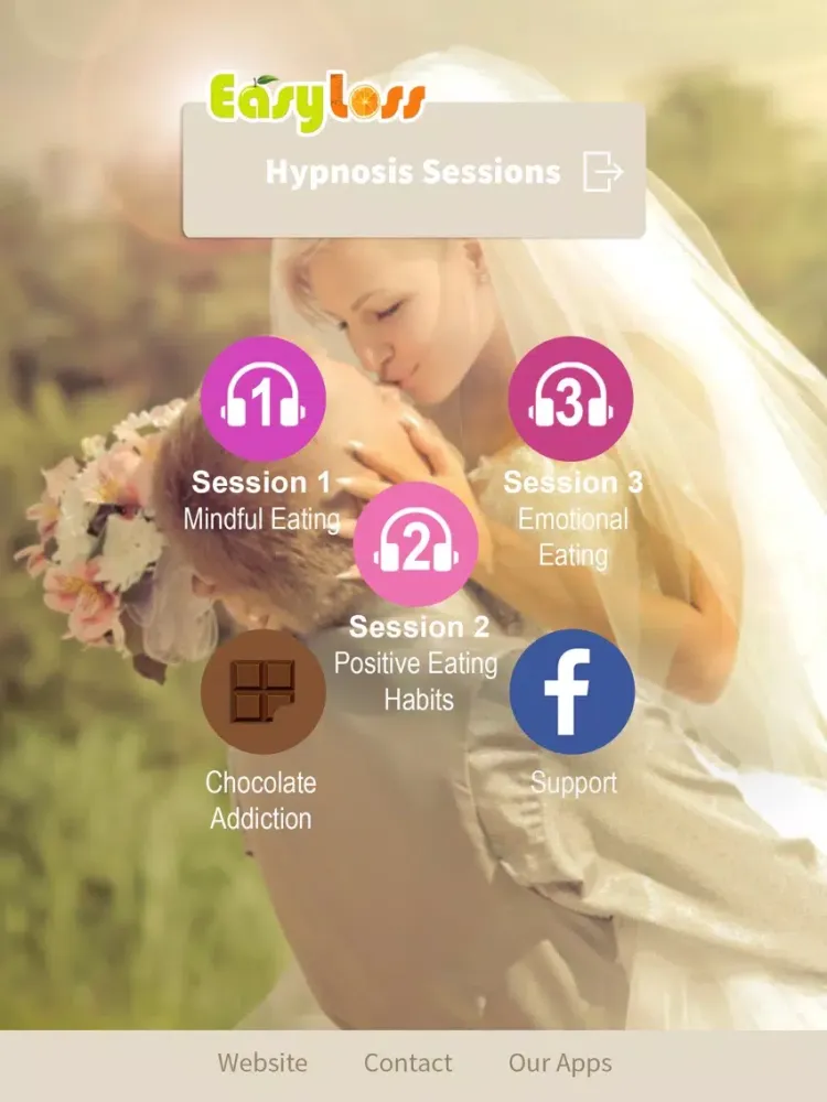 ภาพหน้าจอของ Wedding Weight Loss Hypnosis - Lose Weight Fast for Your Wedding Day! iPad 